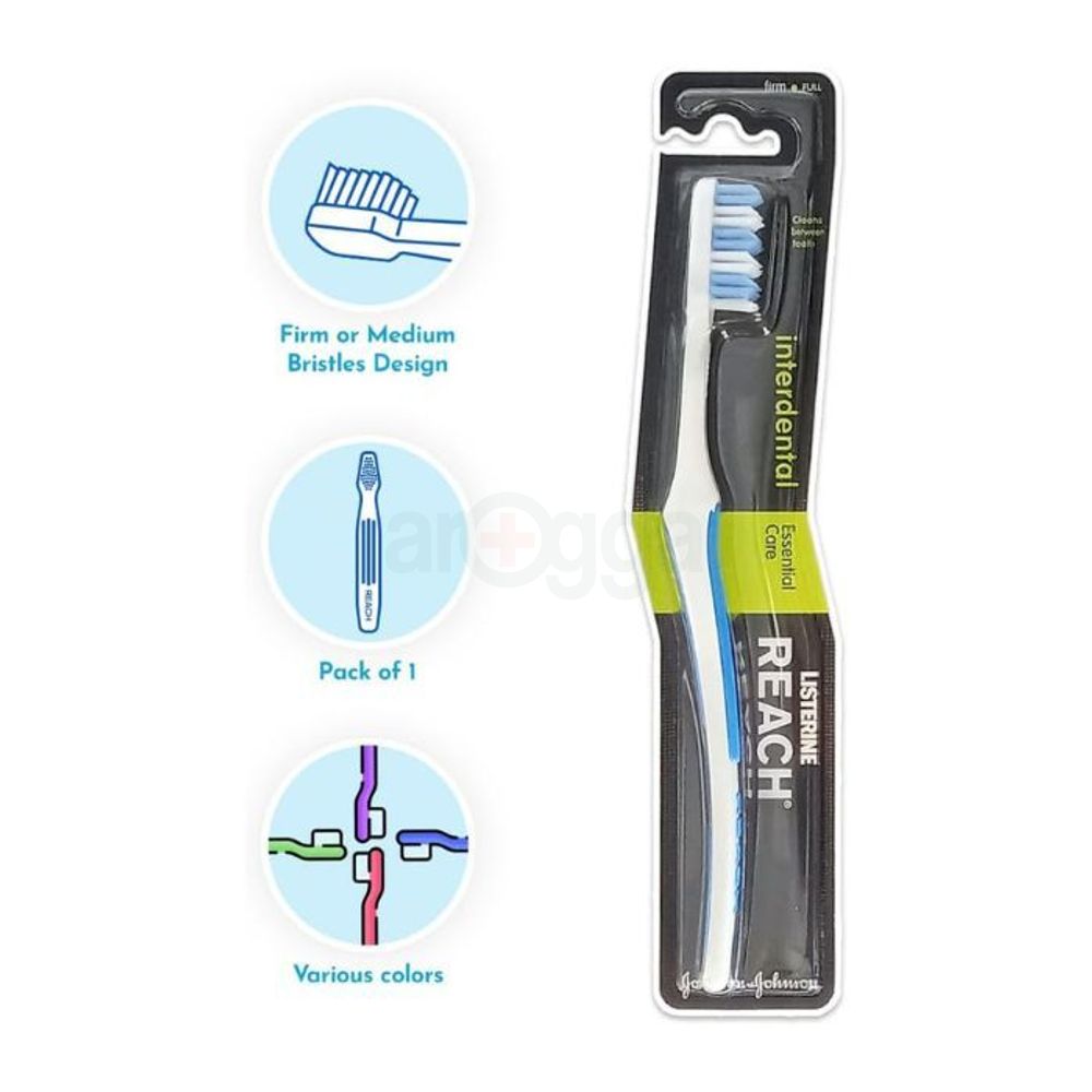 Listerine Reach Interdental Firm Toothbrush 1 pc  