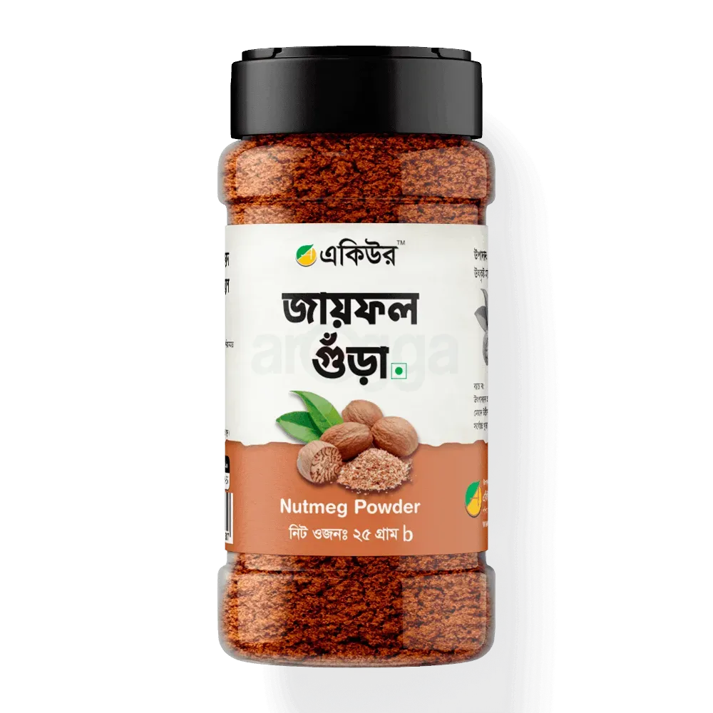 Acure Nutmeg Powder - একিউর জায়ফল গুড়া 25gm  