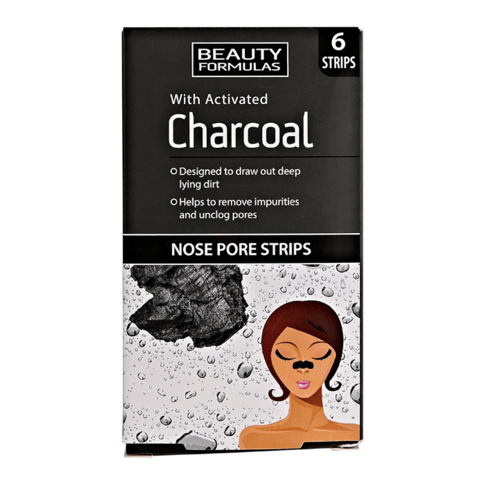 Beauty Formulas Nose Pore Strips with Activated Charcoal  