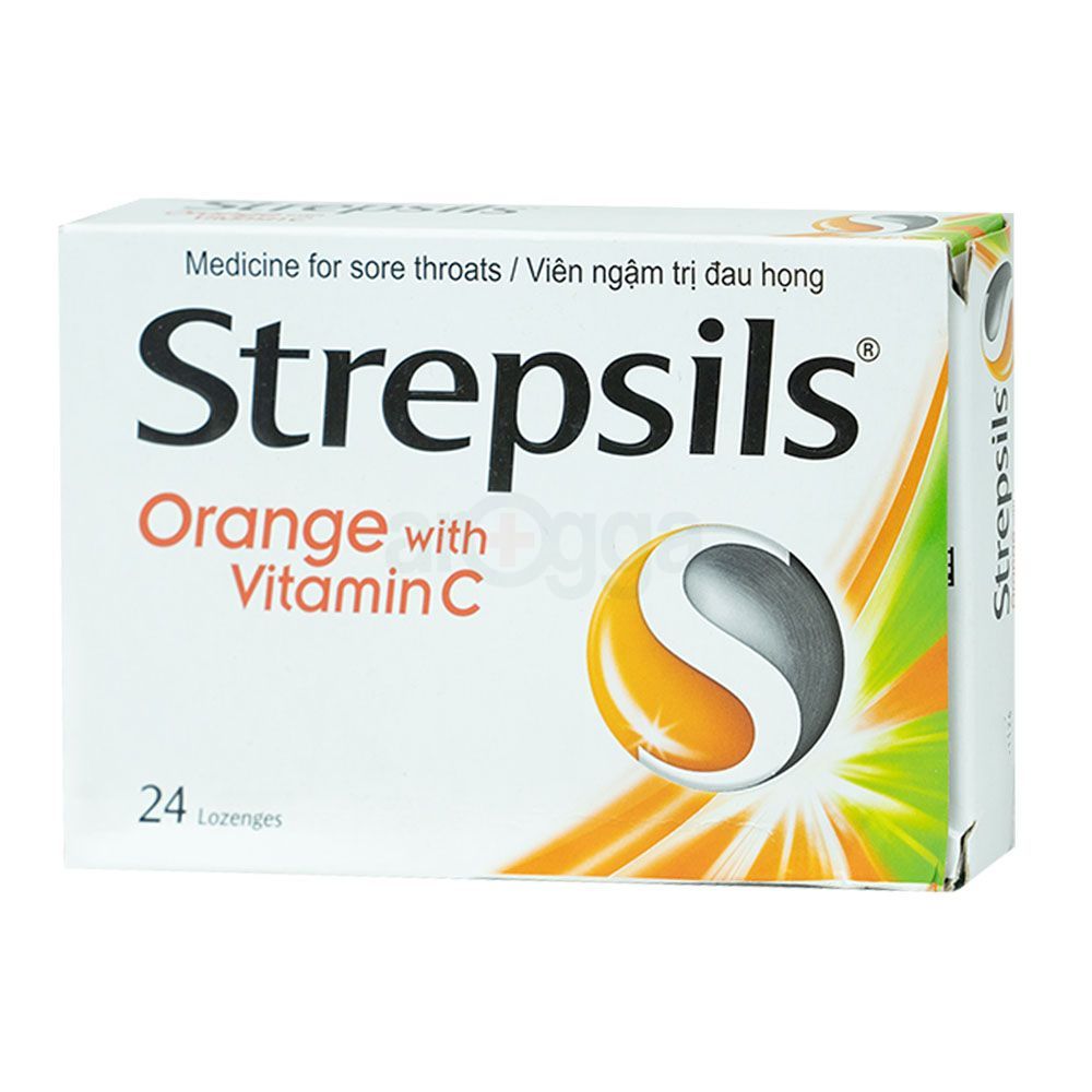 Strepsils Orange + Lozenge 24's Pack  