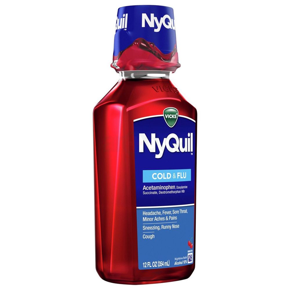 Vicks NyQuil Cold & Flu 354ml 354ml Syrup