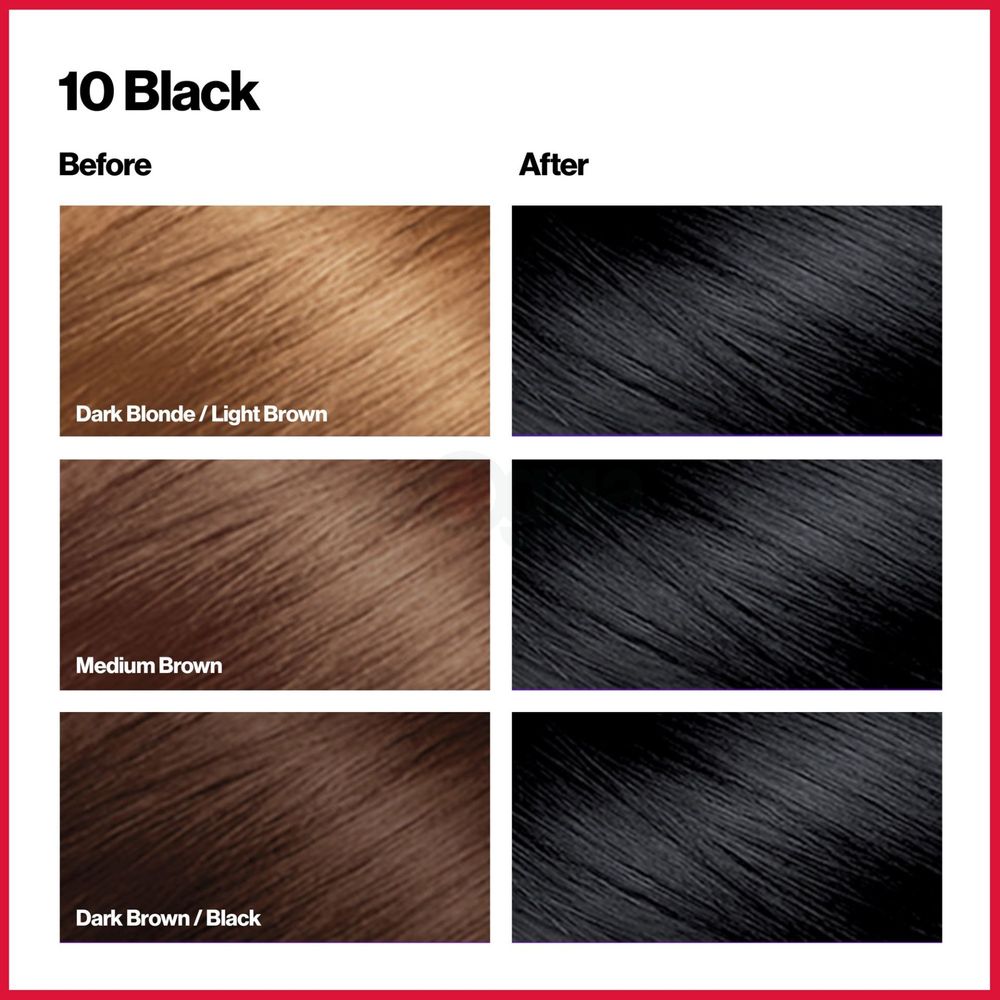 Revlon Colorsilk Beautiful Hair Color-10 Black  