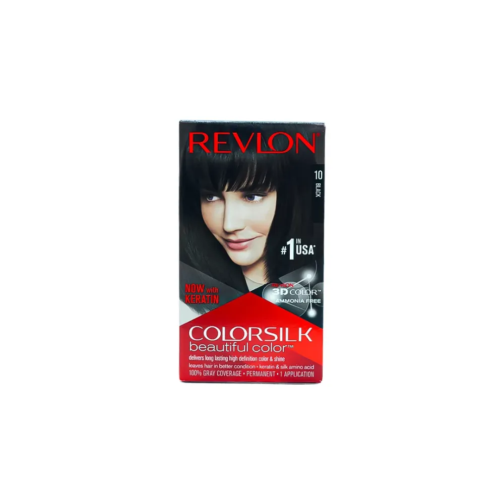 Revlon Colorsilk Beautiful Hair Color-10 Black  