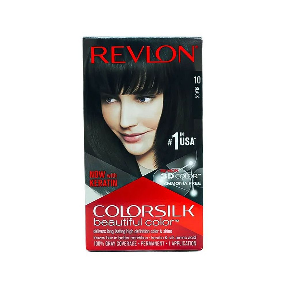 Revlon Colorsilk Beautiful Hair Color-10 Black  