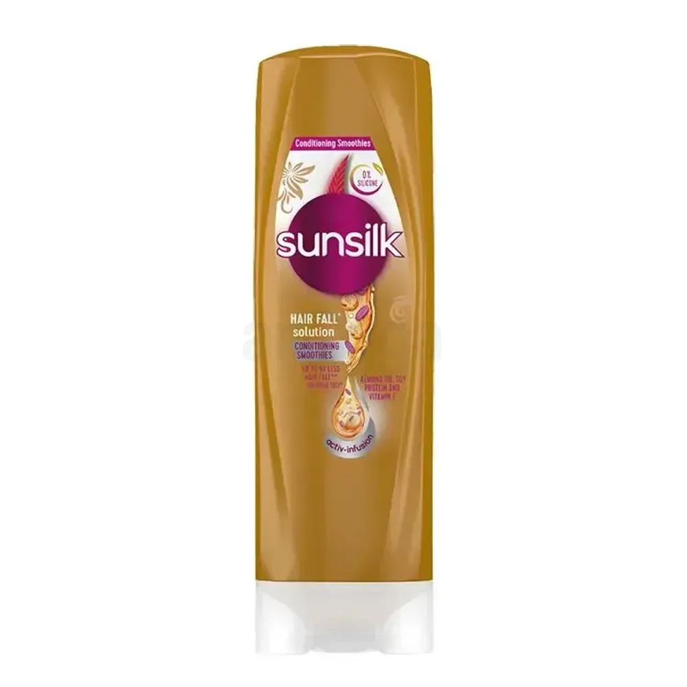 Sunsilk Hair Fall Solution Conditioner with Almond Oil, Soy Protein & Vitamin E for Less Hair Fall (Made in Thailand)  