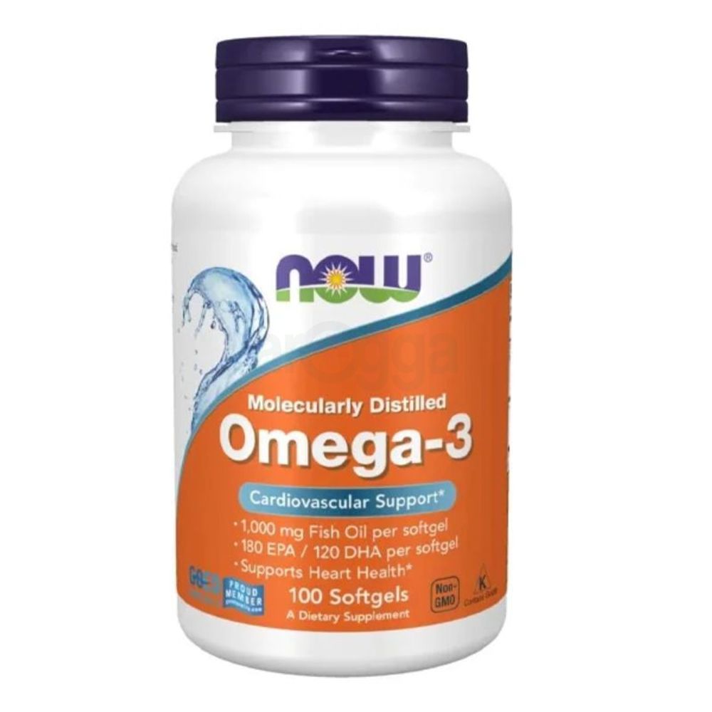Now Foods, Omega 3 100 Softgels  