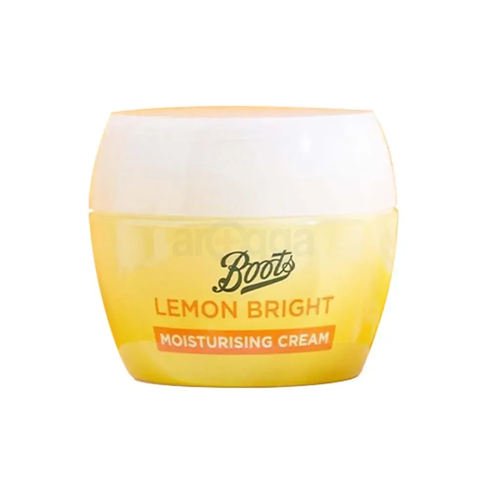 Boots Lemon Bright Night Sleeping Mask Gel for All Skin Types  