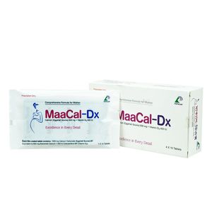 Maacal-DX 600mg+400IU Tablet