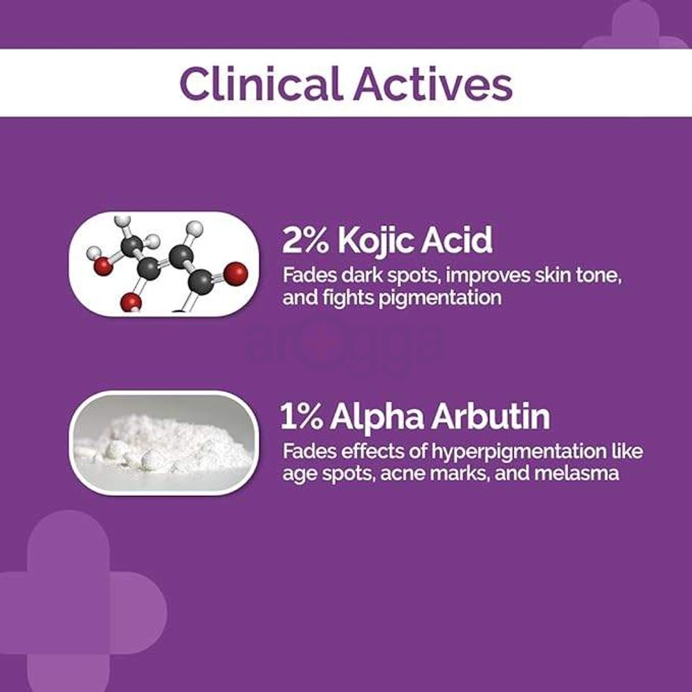 The Derma Co 2% Kojic Acid Face Serum for Dark Spots & Pigmentation 30ml  