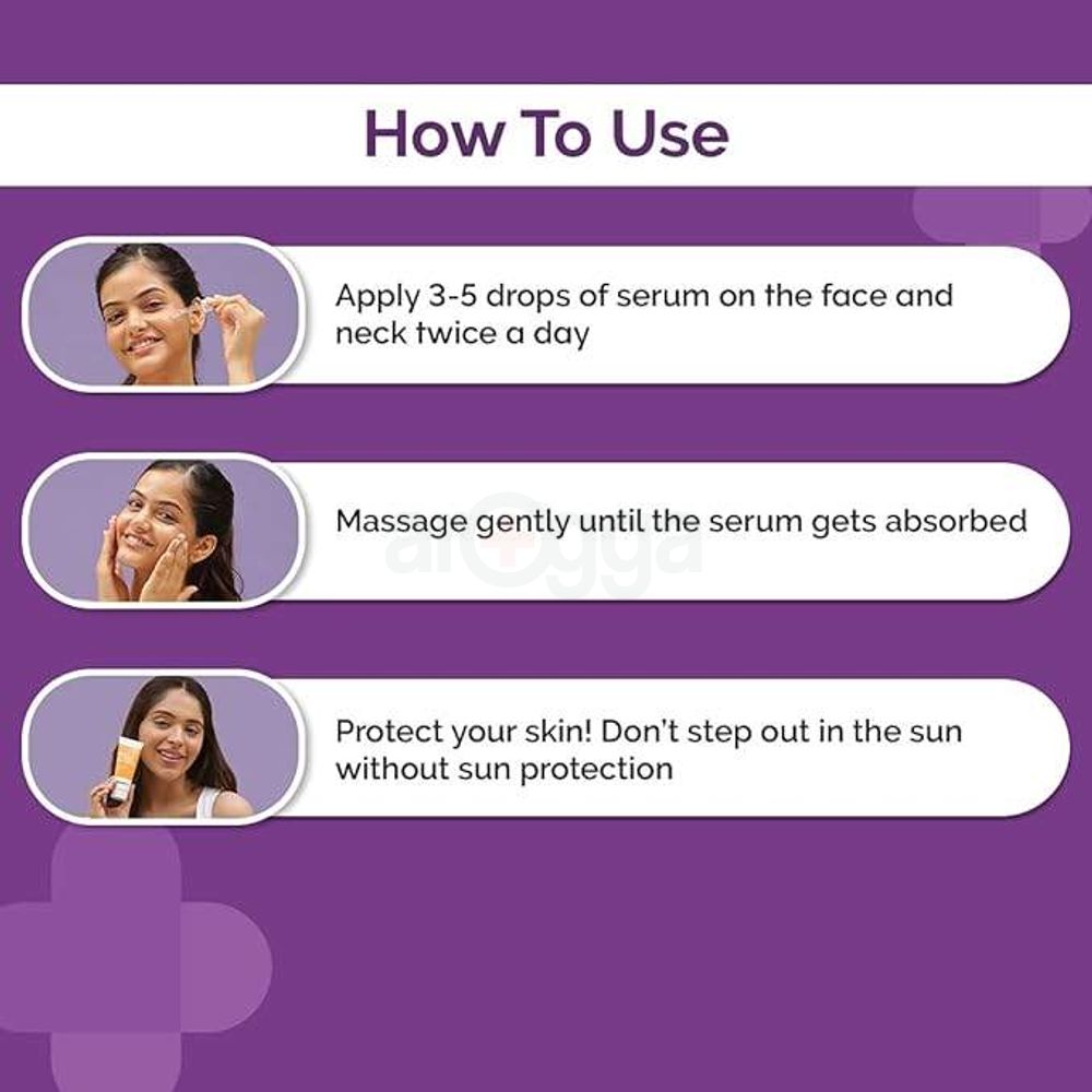 The Derma Co 2% Kojic Acid Face Serum for Dark Spots & Pigmentation 30ml  