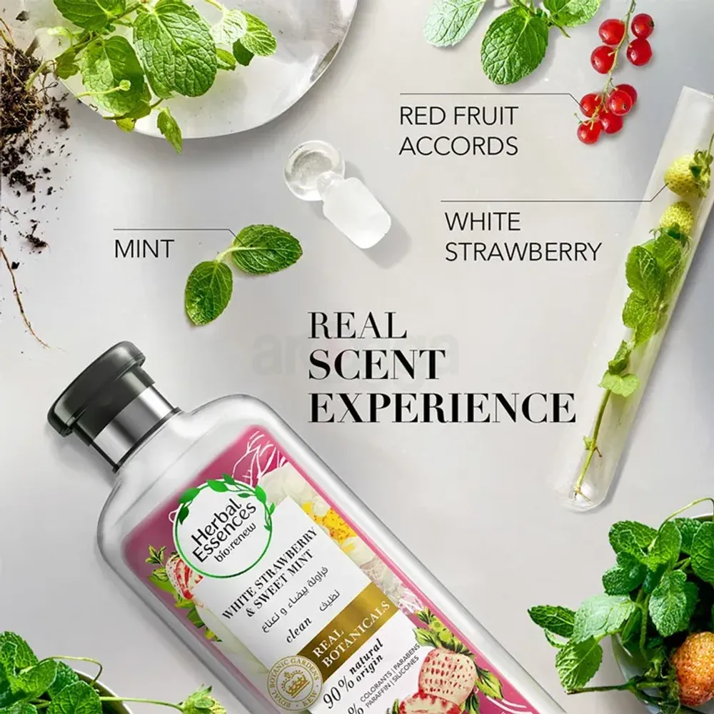 Herbal Essences Bio:Renew Clean White Strawberry & Sweet Mint Shampoo  
