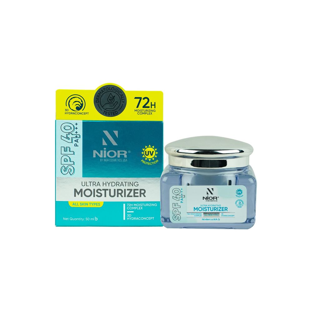 NIOR Ultra Hydrating Moisturizer SPF 40 PA++++ 50ml  