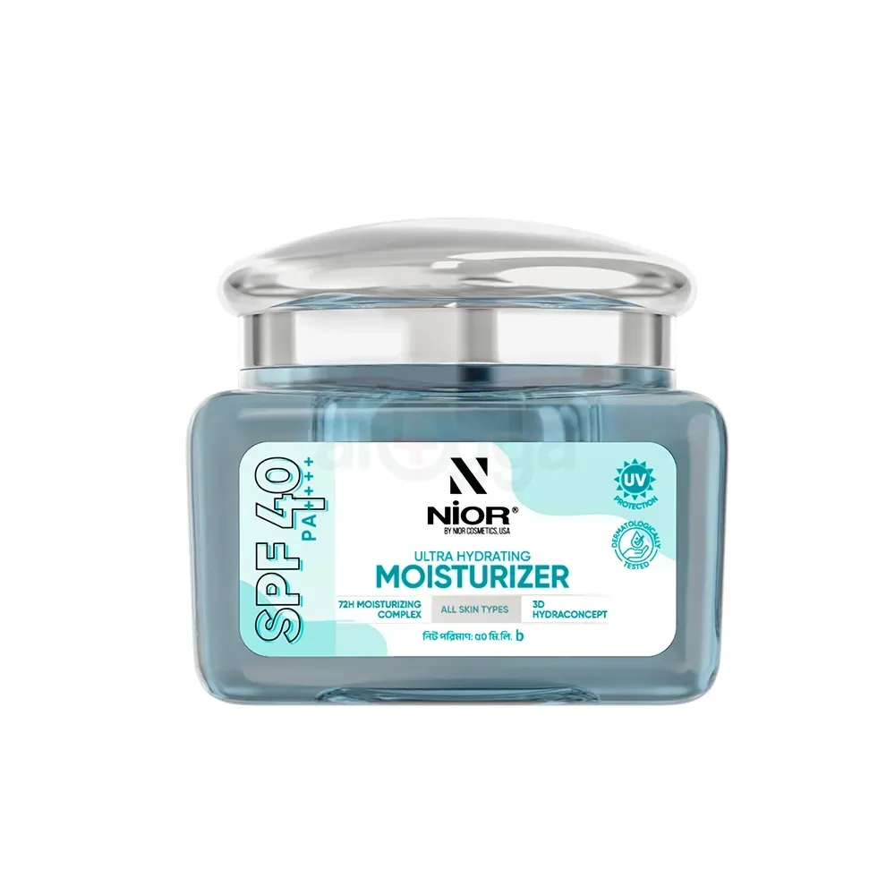 NIOR Ultra Hydrating Moisturizer SPF 40 PA++++ 50ml  