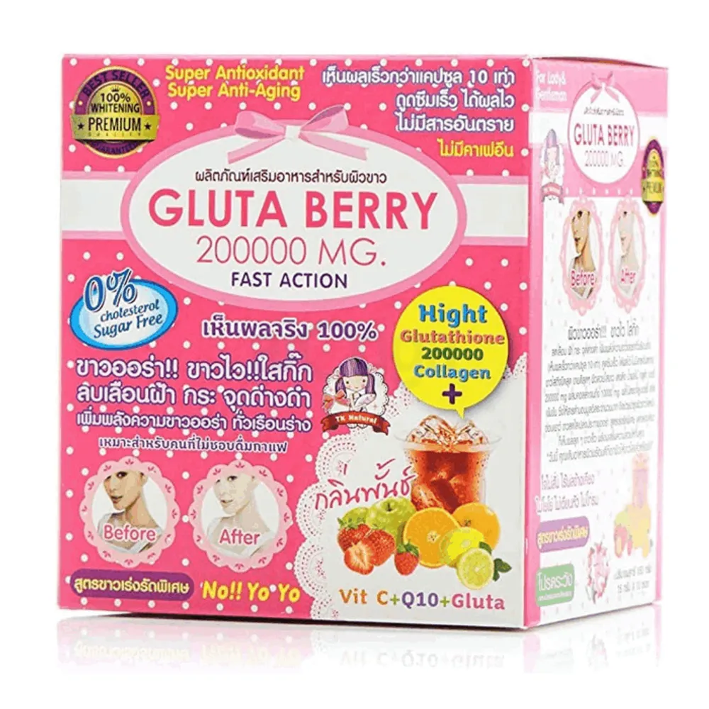 Gluta Berry 200000mg Juice 15gm  