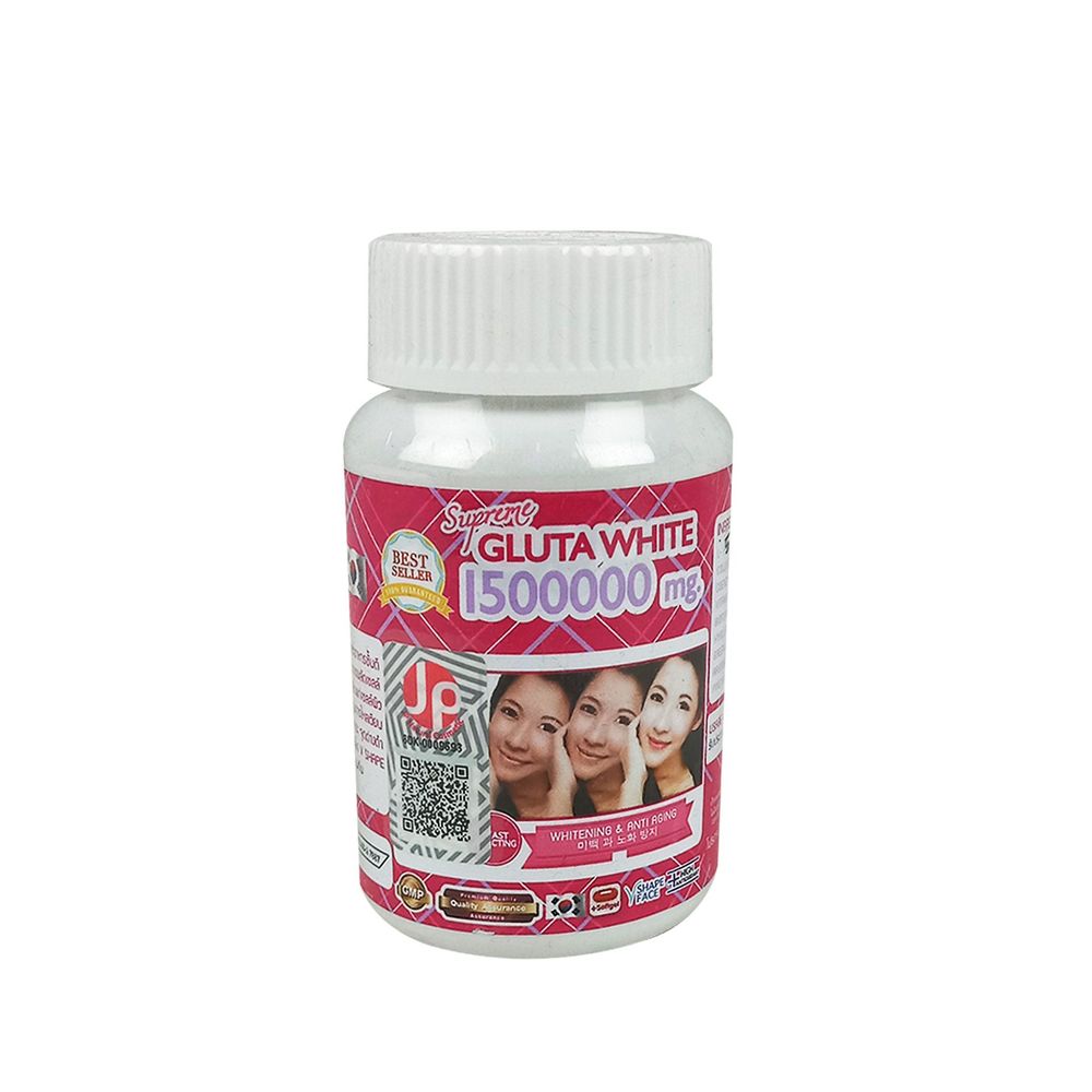 Supreme Gluta White 1500000mg 30 Capsules  
