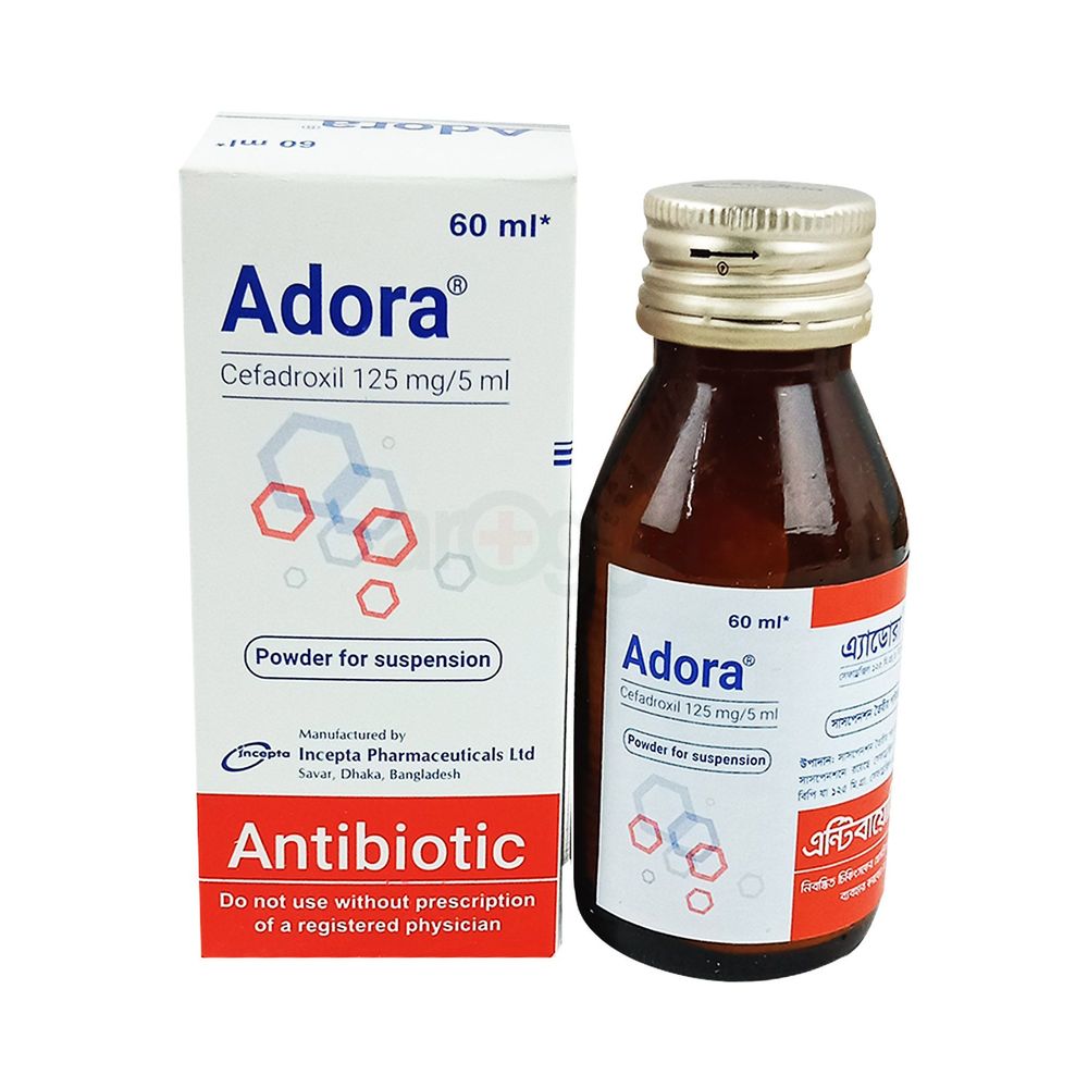 Adora 60ml 125mg/5ml Powder for Suspension