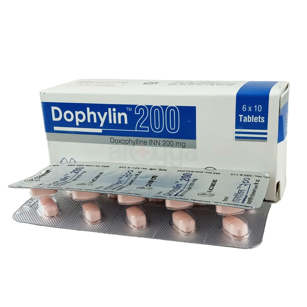 Dophylin 200mg Tablet