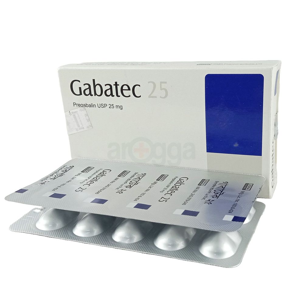 Gabatec 25mg Capsule