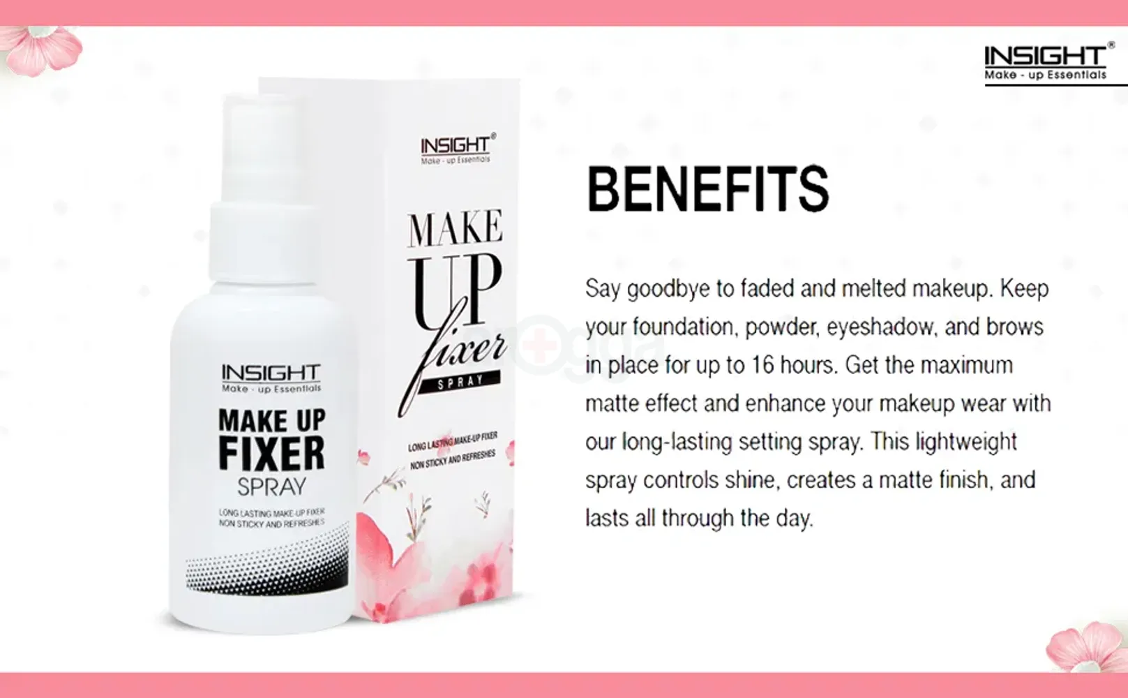 Insight Makeup Essentials Fixer Spray (Setting Spray)  