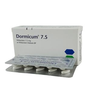 Dormicum 7.5 7.5mg Tablet