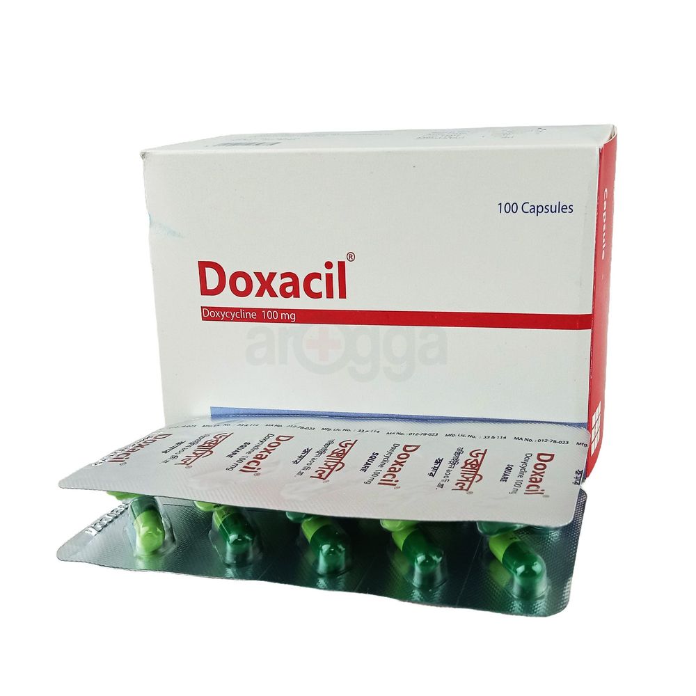 Doxacil 100mg Capsule