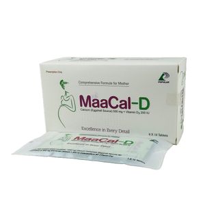 Maacal-D 500mg+200IU Tablet