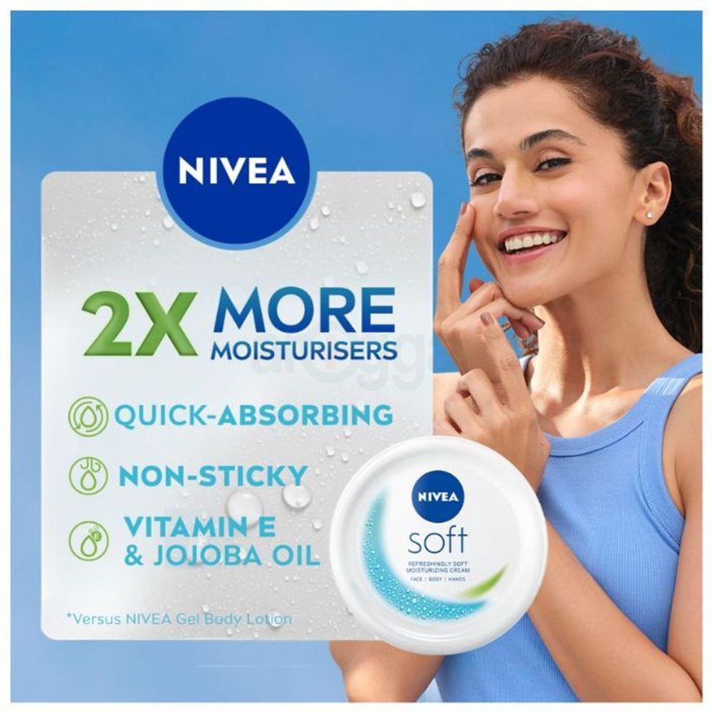 Nivea Soft Moisturizing Care Cream with Jojoba Oil & Vitamin E 300ml  