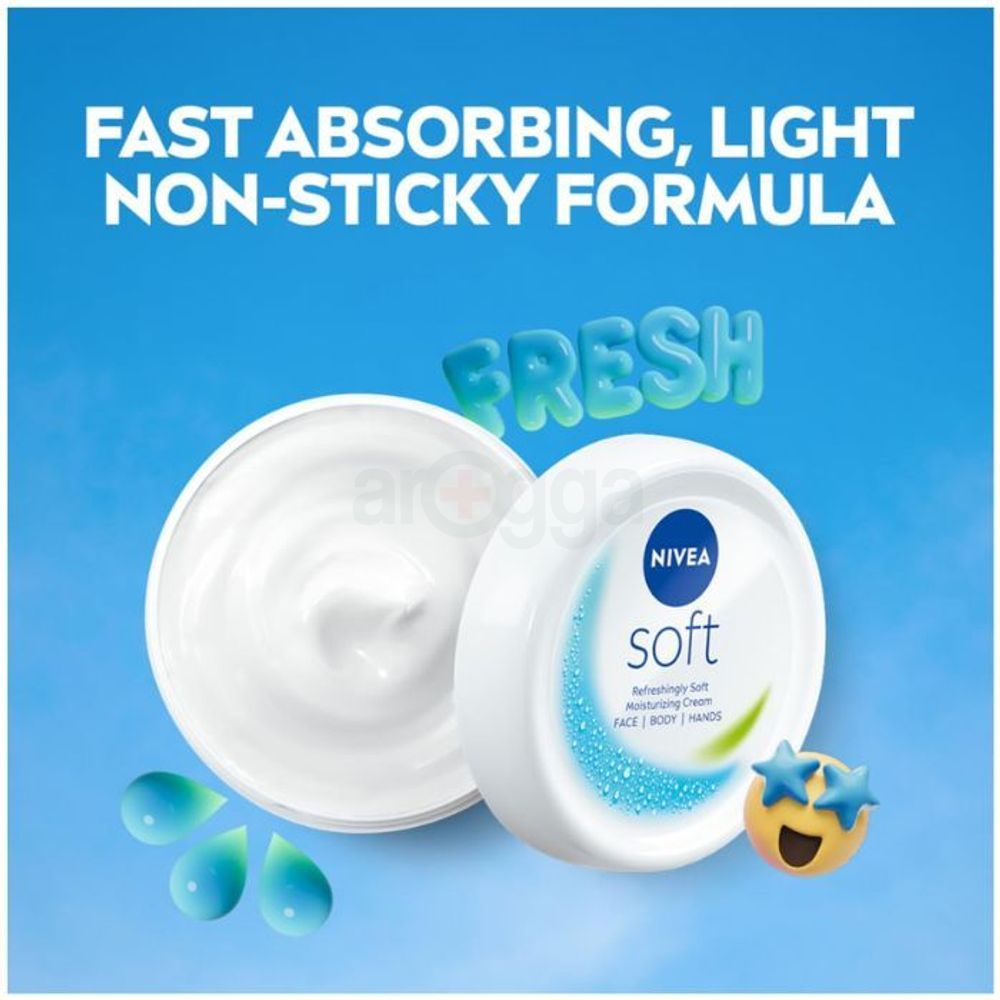 Nivea Soft Moisturizing Care Cream with Jojoba Oil & Vitamin E 300ml  