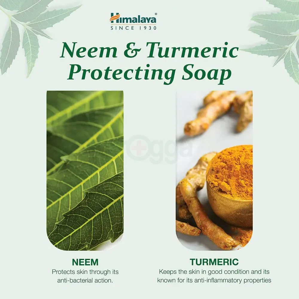 Himalaya Neem & Turmeric Soap (Buy 3 Get 1 Free)  