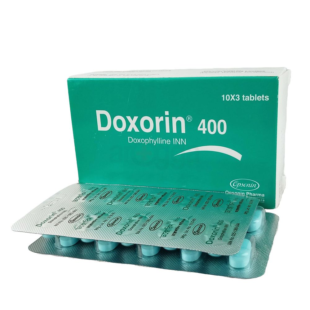 Doxorin 400mg Tablet - Arogga Online Pharmacy