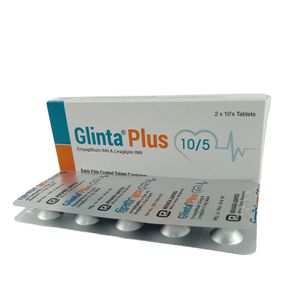 Glinta Plus 10/5 10mg+5mg Tablet