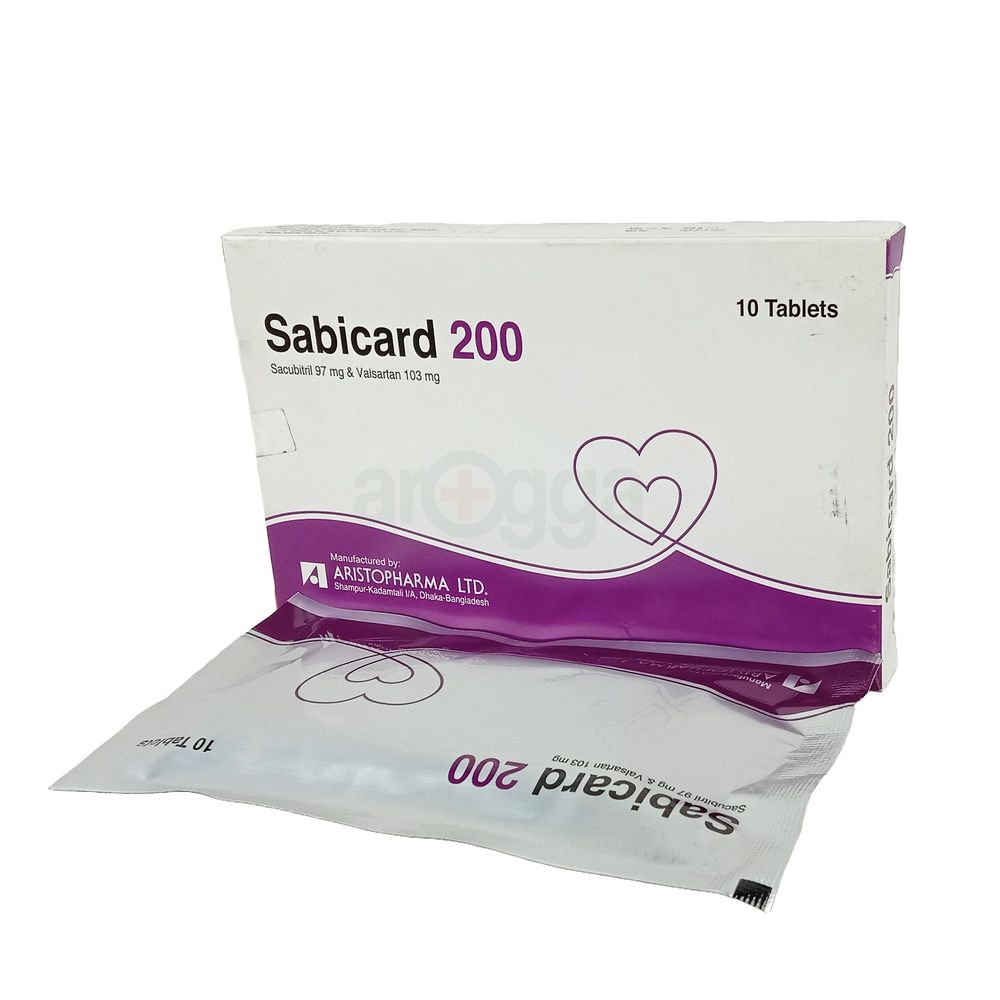 Sabicard 200 97mg+103mg Tablet