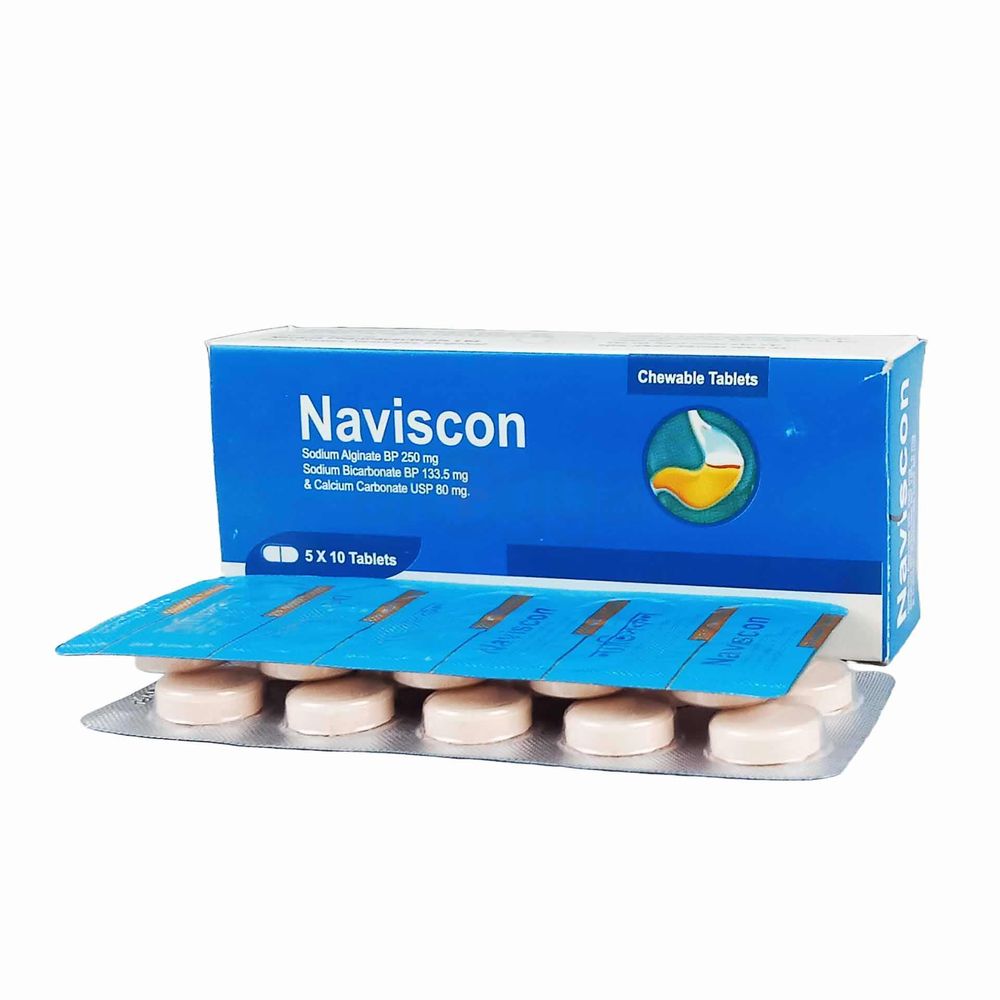 Naviscon 250mg+133.5mg+80mg Tablet