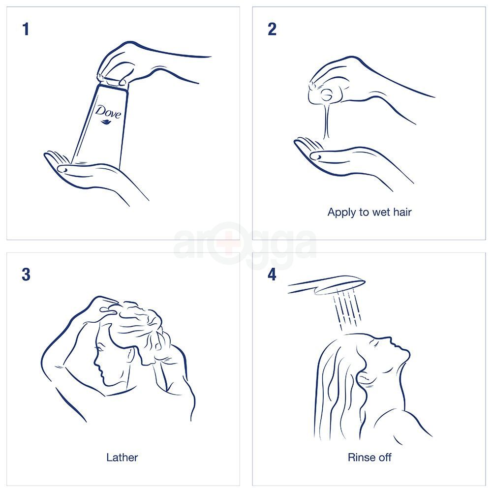 Dove Intensive Repair Shampoo 170ml  