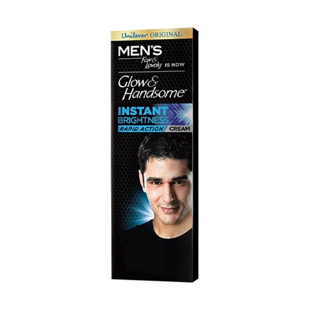 Glow & Handsome Face Cream Rapid Action Instant Brightness 50g  