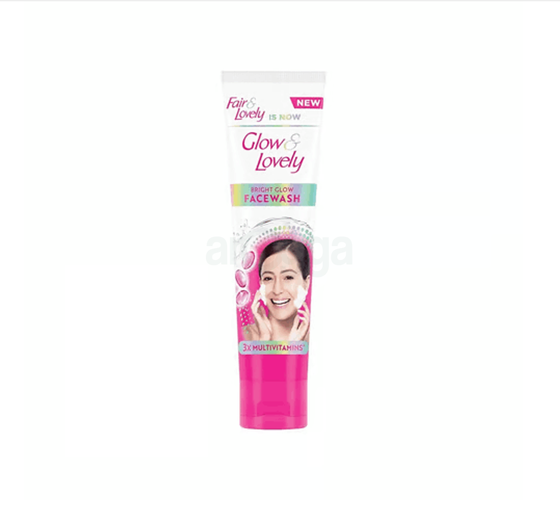 Glow & Lovely Insta Glow Facewash with Brightening Multivitamins 100g  