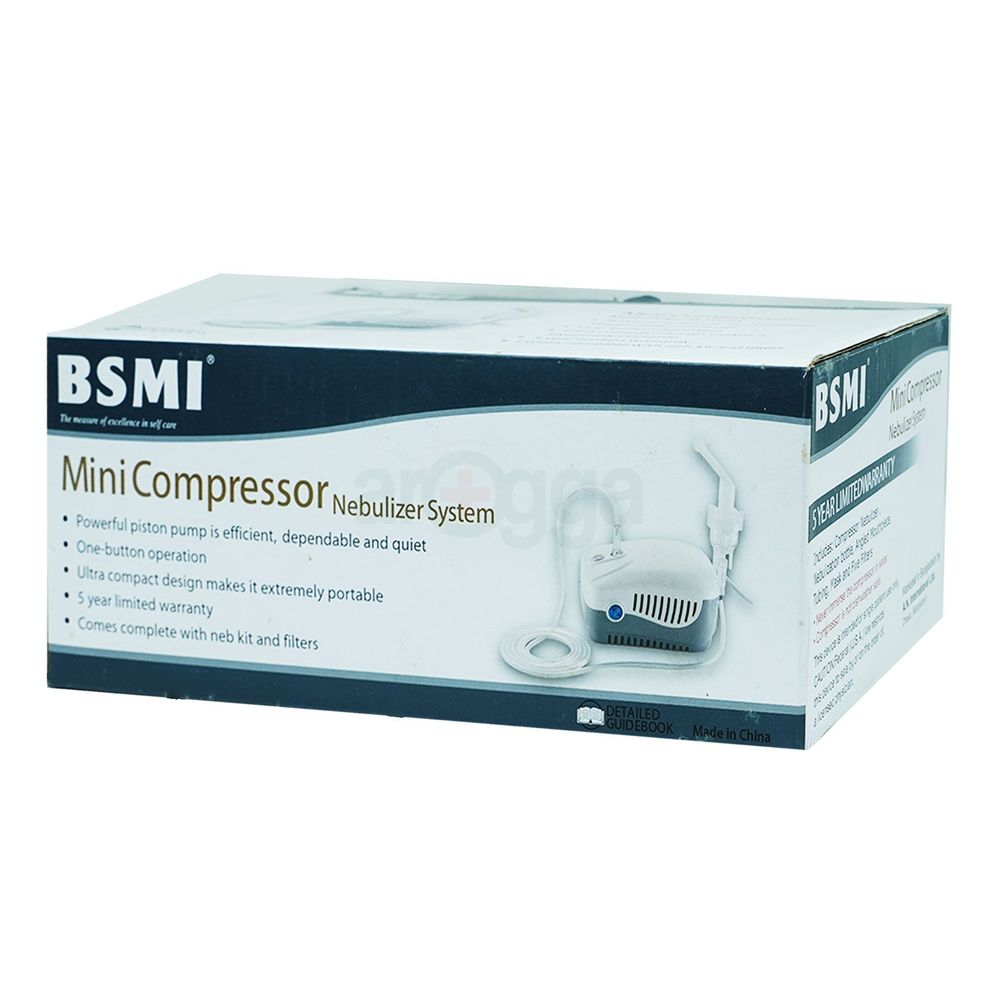 BSMI Mini Compressor Nebulizer Systems  