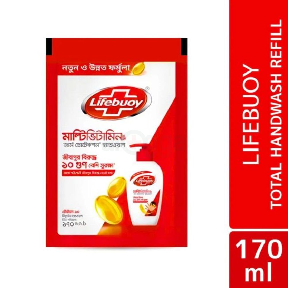 Lifebuoy Hand wash Total Refill 170mlX2  