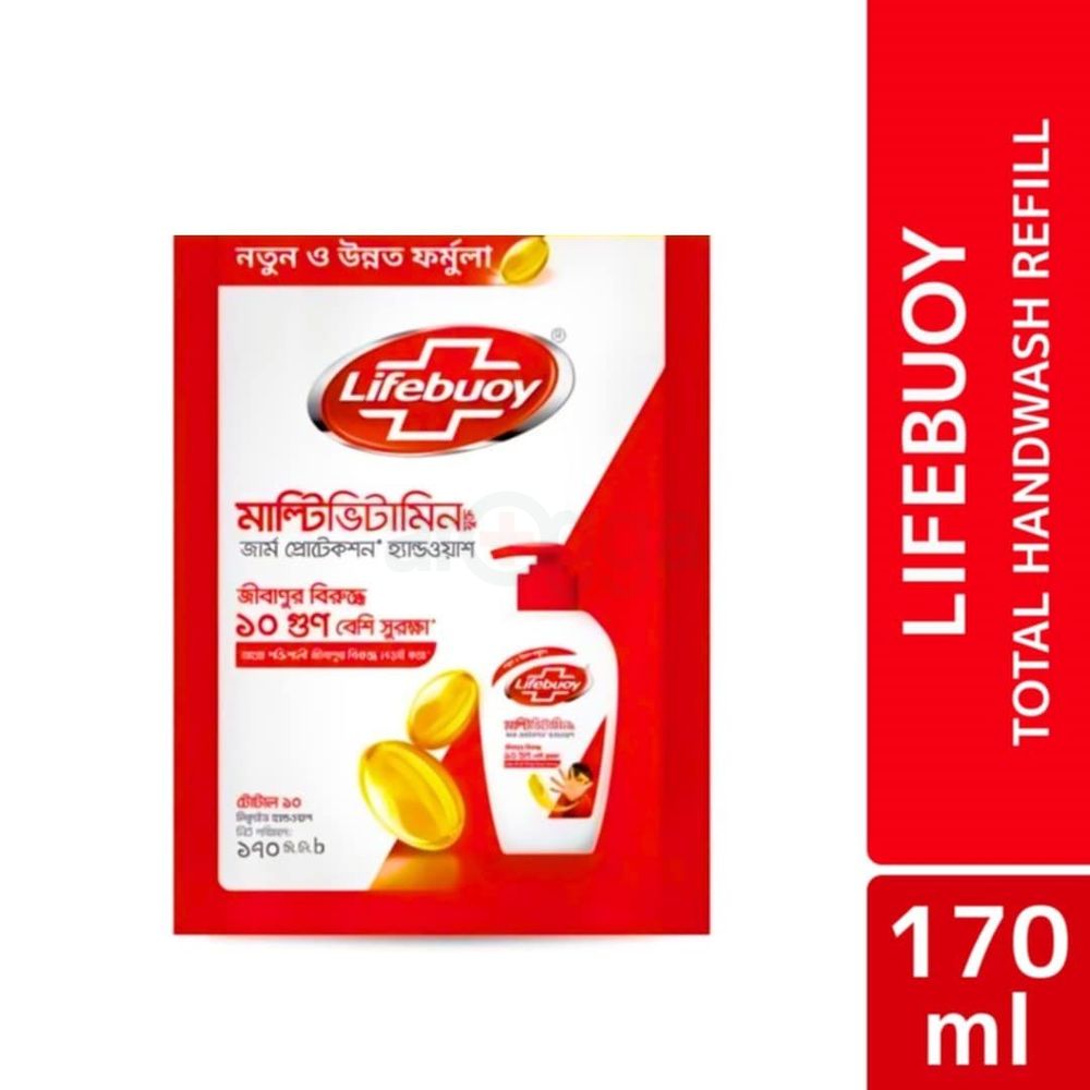 Lifebuoy Hand wash Total Refill 170mlX2  