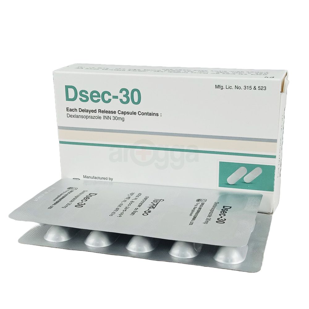 Dsec 30mg Capsule - Arogga Online Pharmacy