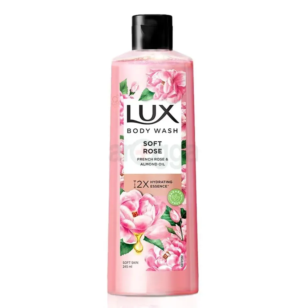 Lux Body Wash French Rose and Almond Oil for Soft Skin 245ml  