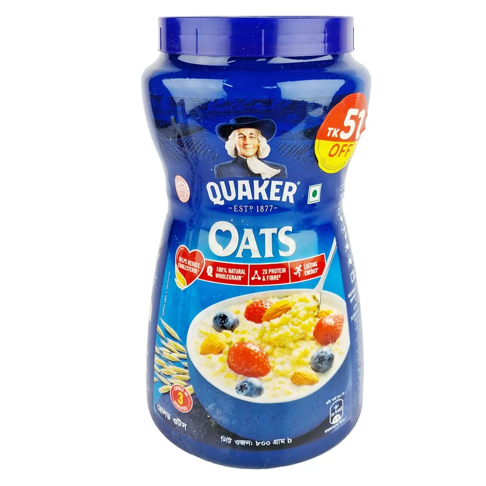 Quaker Oats Jar 800g  