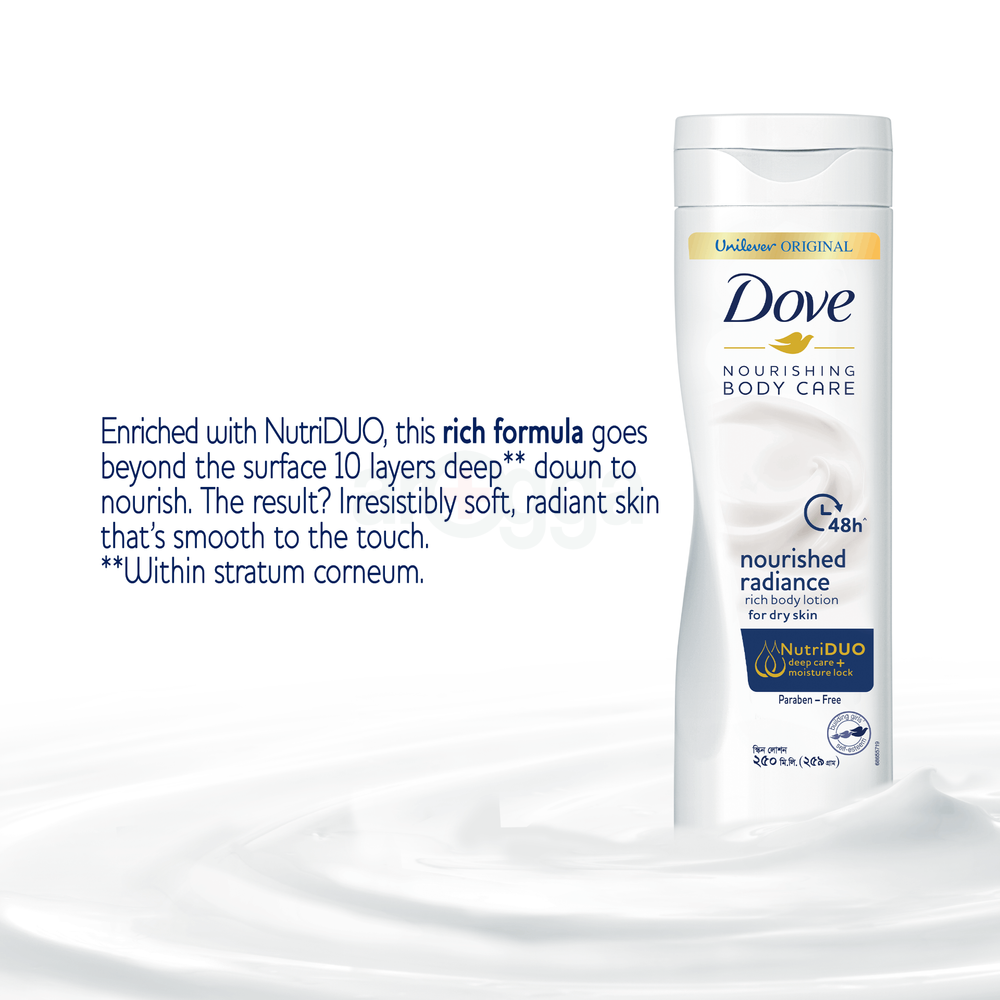 Dove Body Lotion Nourishing Radiance 250ml  