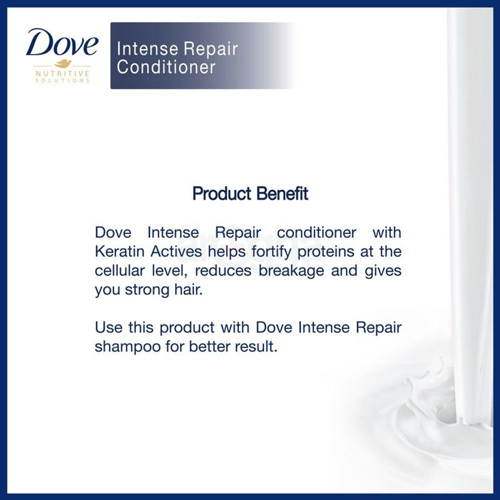Dove Intense Repair Detangling Conditioner 170ml  
