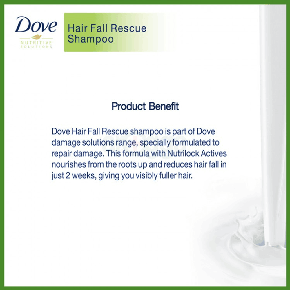 Dove Shampoo Hairfall Rescue 330ml  