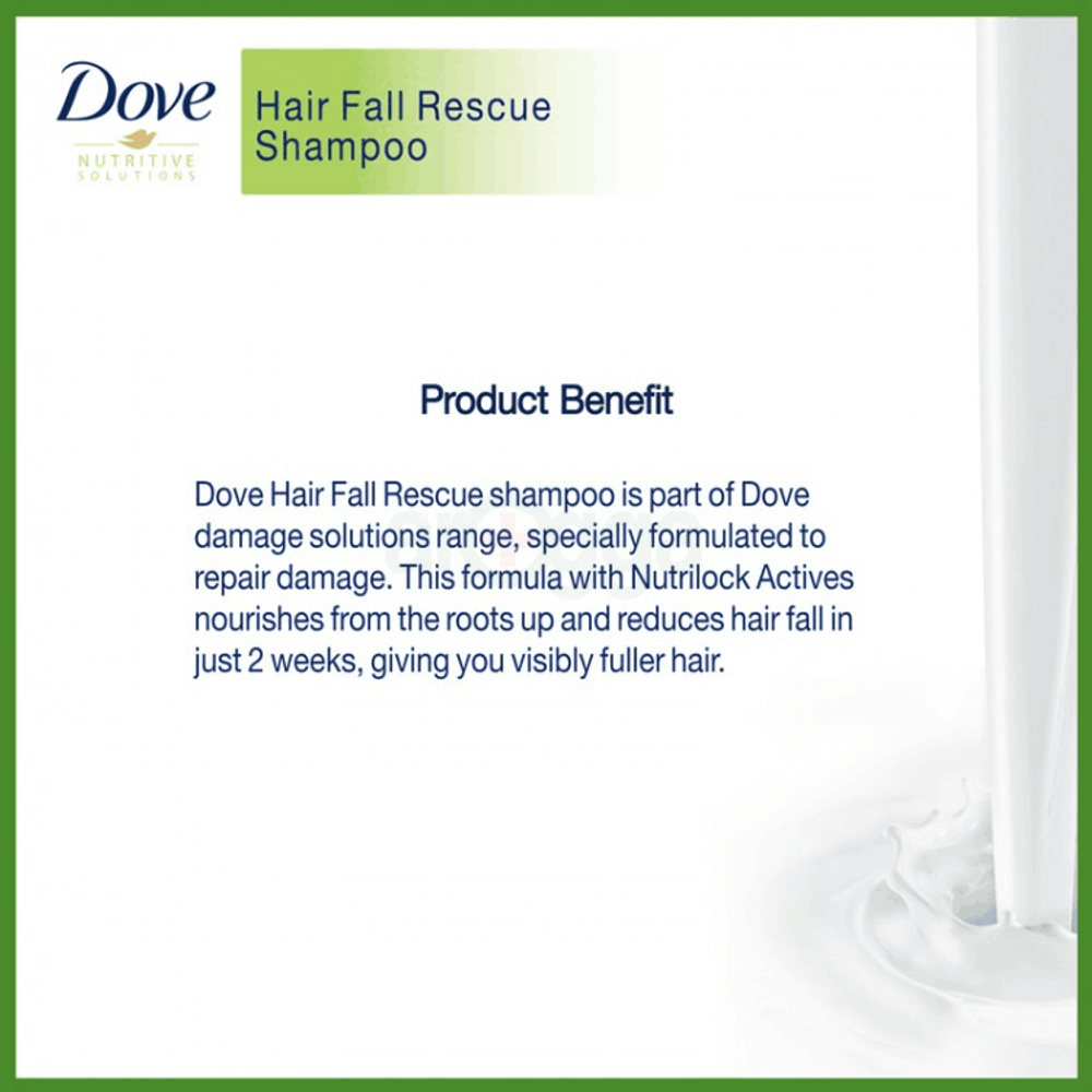 Buy Dove Shampoo Hairfall Rescue 330ml Get Clear Shampoo Men Cool Sport Menthol Anti Dandruff 79ml Free  