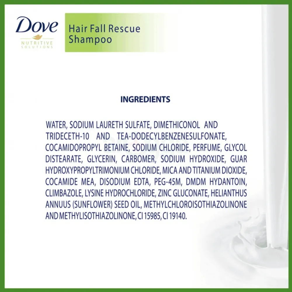 Buy Dove Shampoo Hairfall Rescue 330ml Get Clear Shampoo Men Cool Sport Menthol Anti Dandruff 79ml Free  