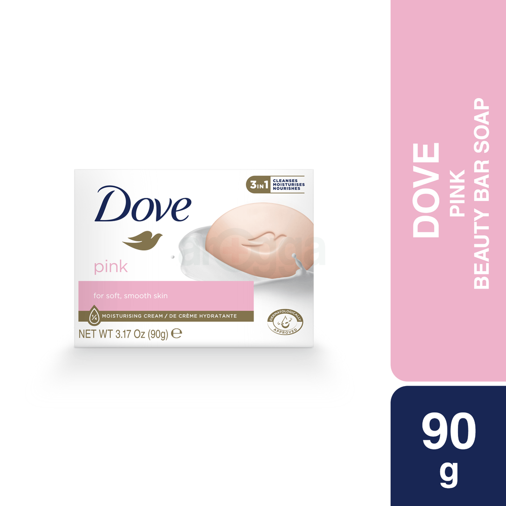 Dove Beauty Bar Soap Pink 90g (Imported)  