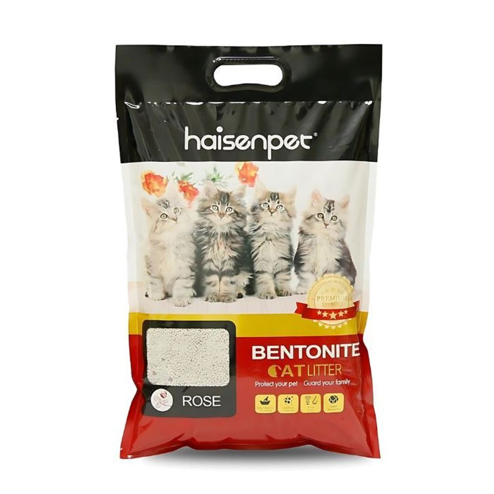 Haisenpet Bentonite Cat Litter Rose 5L  