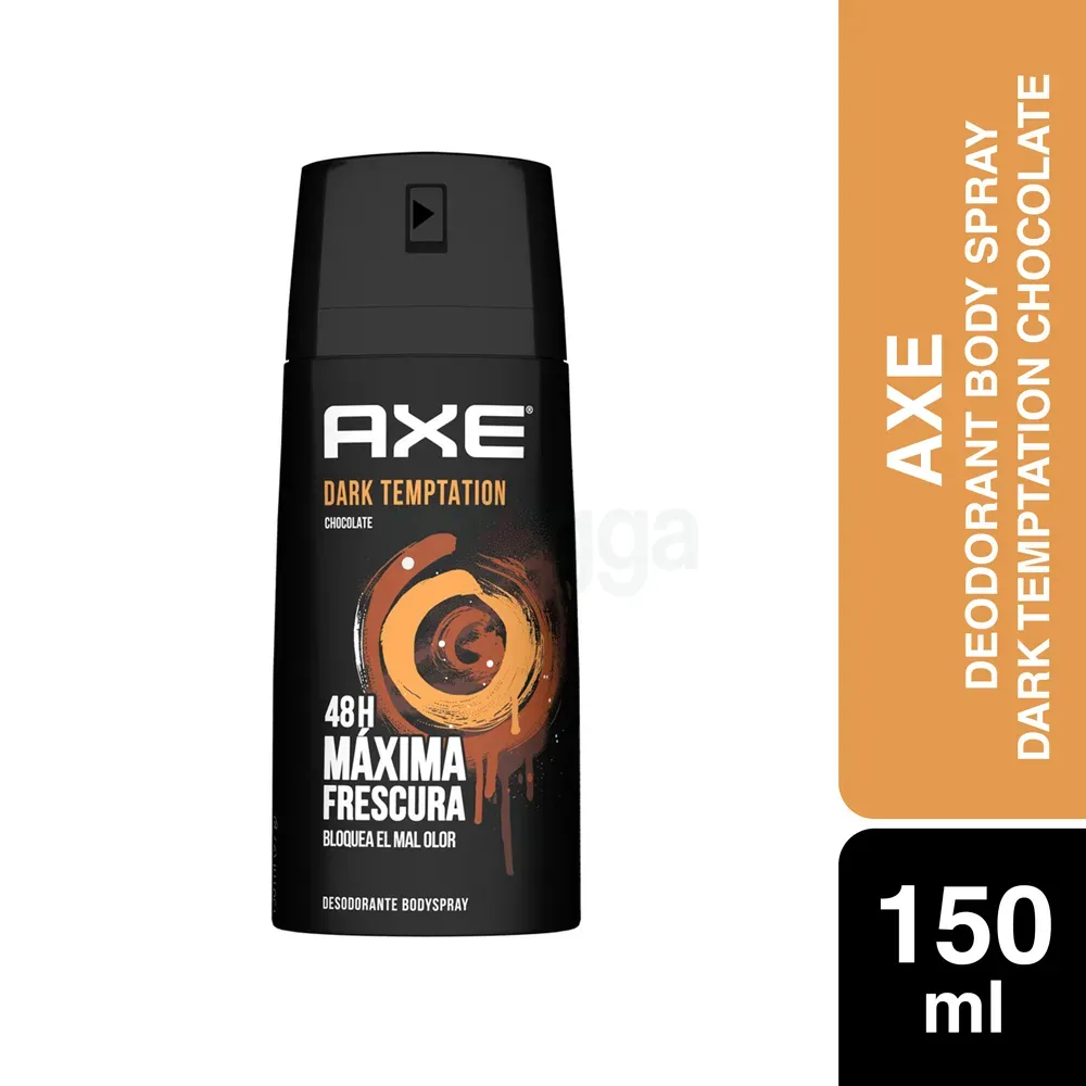 Axe Deodorant Body Spray Dark Temptation Chocolate 150ml  